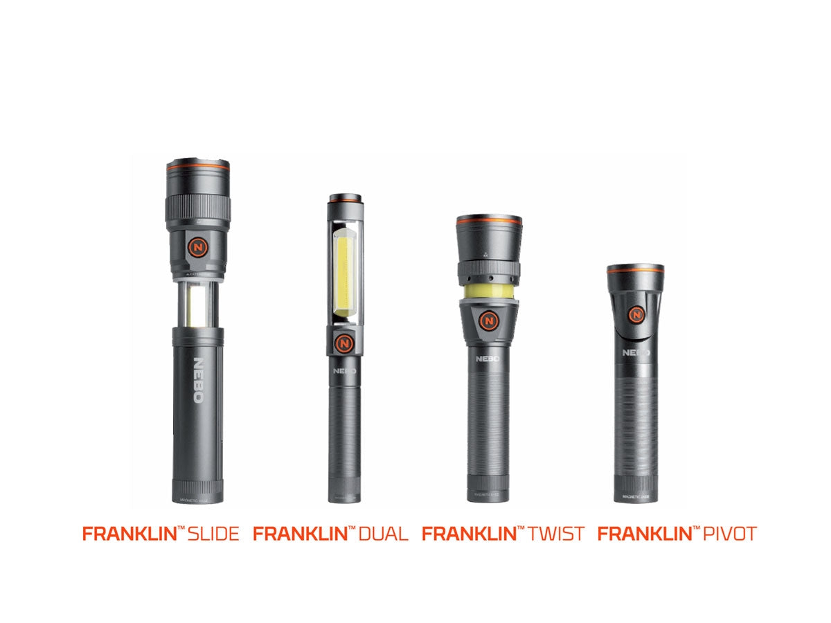 Nebo Franklin Pivot Ricaricabile 300 Lumens Led WLT-0023 - foto 4