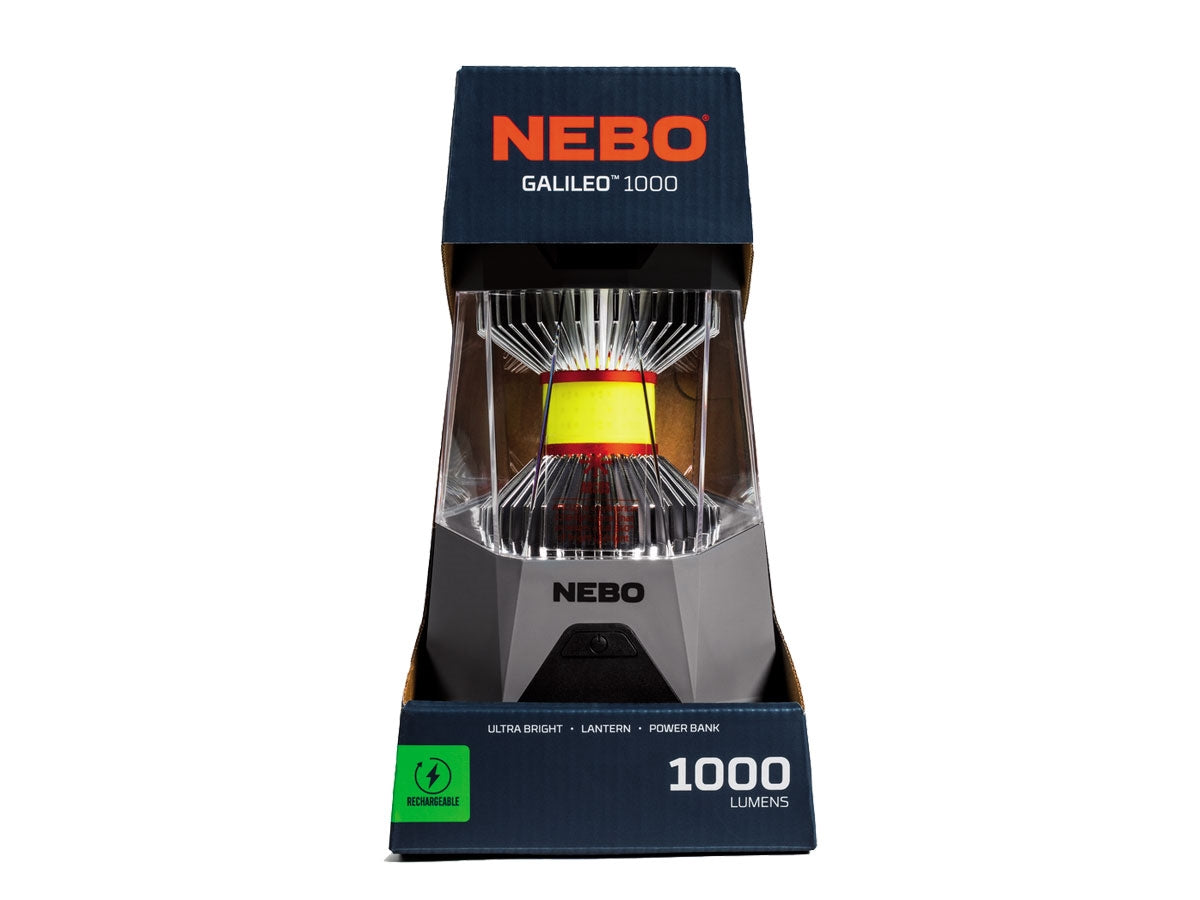 NEBO GALILEO FLEX 1000 - dettaglio pannello COB e 5 modalità illuminazione