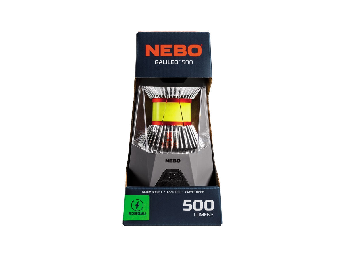NEBO GALILEO 500 - connettore USB-A power bank e Smart Power Control