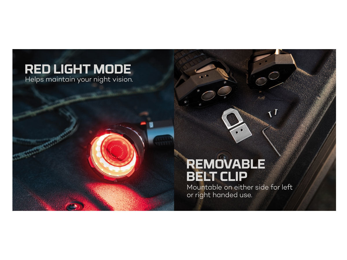Nebo Luxtreme SL25R Flood+Spotlight Ricaricabile 400mt SPT-1004-G - foto 4