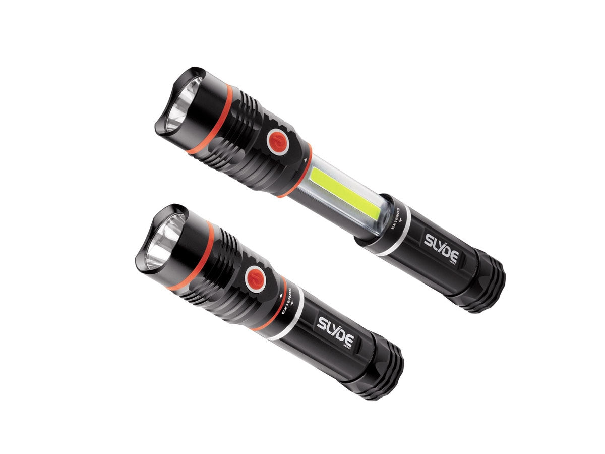 NEBO SLYDE torcia ricaricabile 190 lumen COB LED + 250 lumen LED