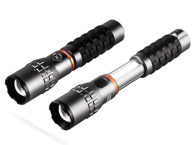 NEBO SLYDE KING 2K torcia ricaricabile USB-C 2000 lumen zoom 4x COB 500 lumen WLT-1003