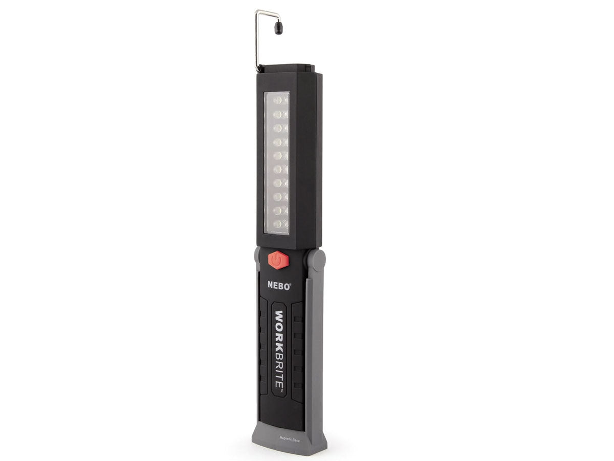 NEBO WORKBRITE torcia 200 lumen LED + 60 lumen LED con magnete