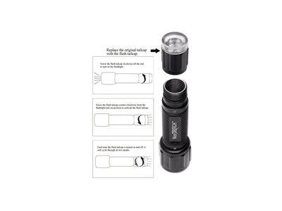 Nextorch Flash Tailcap Bianco (FTC) - foto 2