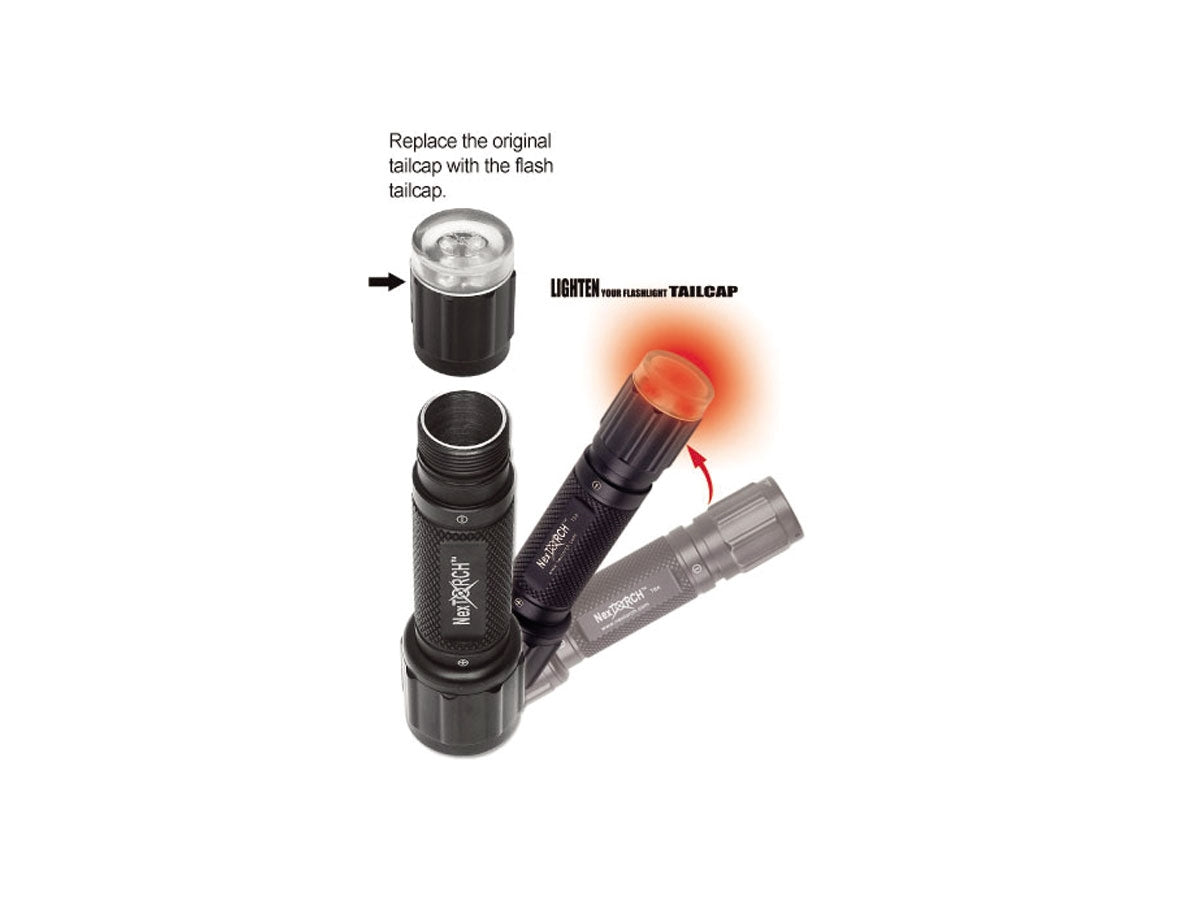 Nextorch Flash Tailcap Rosso (RFTC) - foto 2
