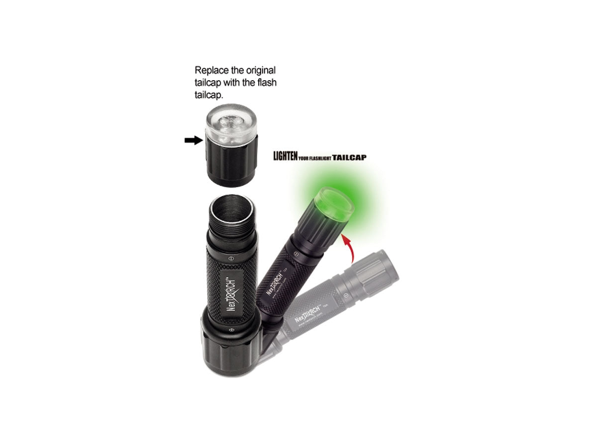 Nextorch Flash Tailcap Verde (GFTC) - foto 2