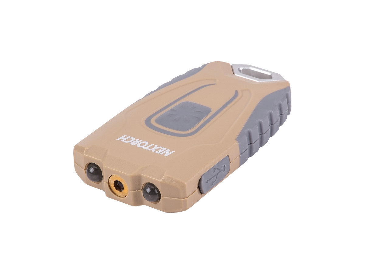 Nextorch GL20 Laser Combo Ricaricabile 60 Lumens Led Khaki/Gray