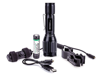 Nextorch Hunting Set T5G Led Dual-Light Ricaricabile (1200 L White- 170 L Gre