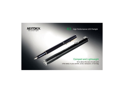 Nextorch K3 Penlight 180 Lumens Led - foto 2
