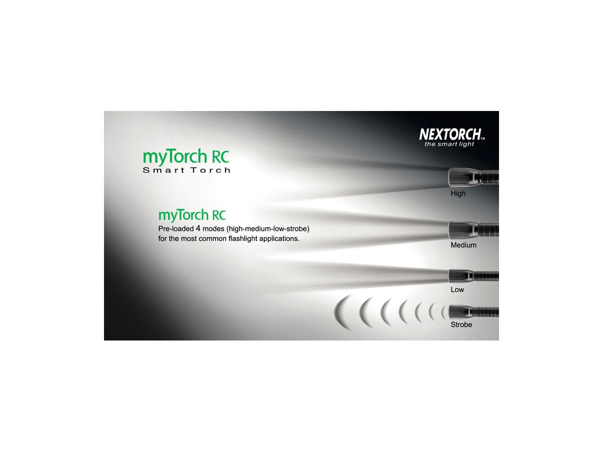 Nextorch myTorch Rc 2Aa Ricaricabile 200 Lumens Led - foto 4