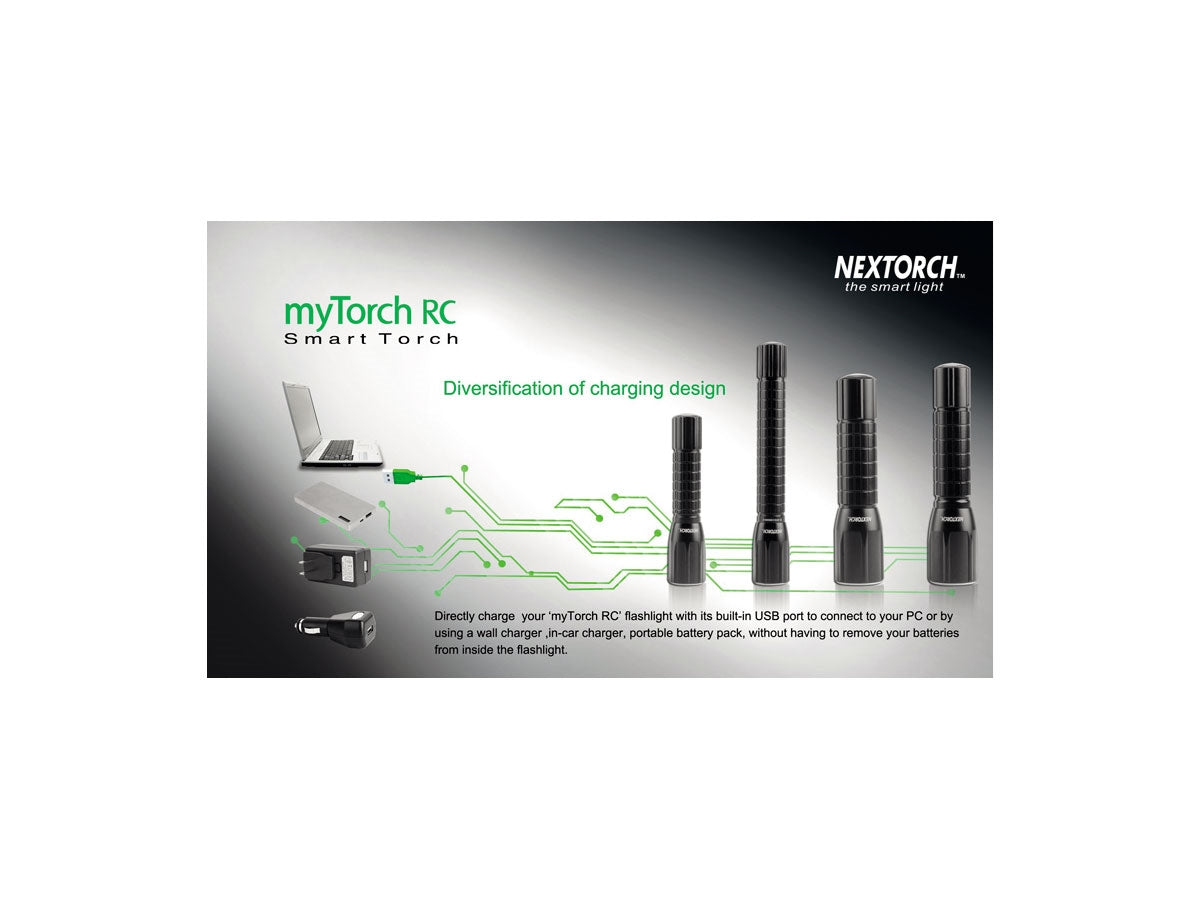 Nextorch myTorch Rc Aa Ricaricabile 115 Lumens Led - foto 2