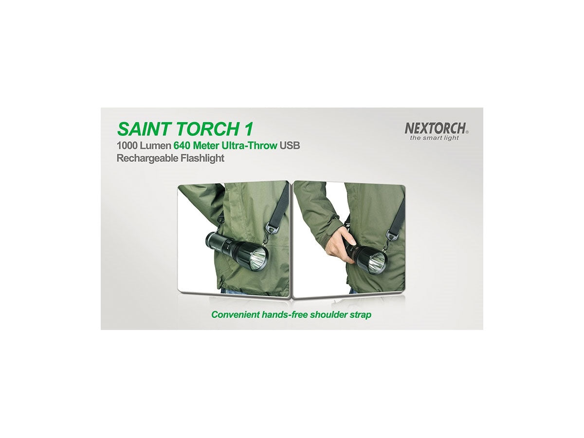 Nextorch Saint Torch 1 Ricaricabile 1000 Lumens Led - foto 3