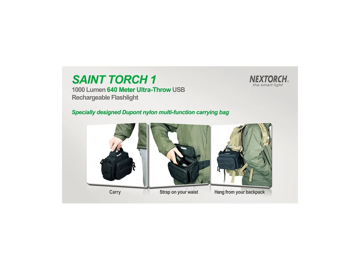 Nextorch Saint Torch 1 Ricaricabile 1000 Lumens Led - foto 4