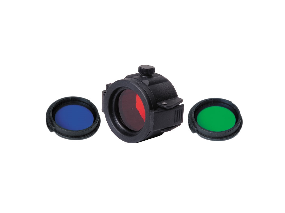 Nextorch Set Adattatore +3 Filtri Rosso-Blu-Verde (FT32)