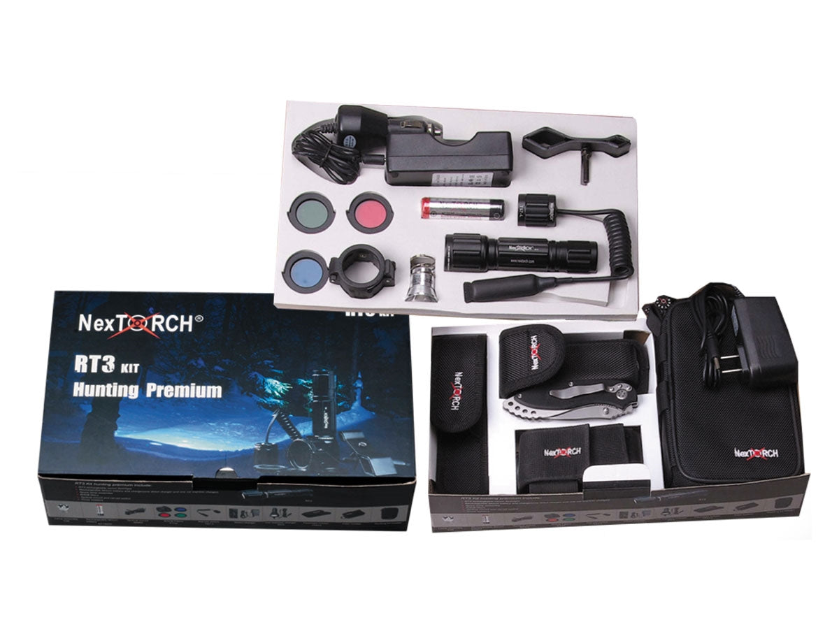 Nextorch Set RT3 Ricaricabile 60 Lumens Xenon - foto 3