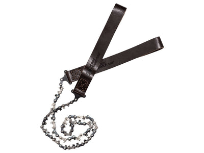 Nordic Pocket Saw Premium con catena 65 cm e manici in pelle biologica Tärnsjö, cod. 11210