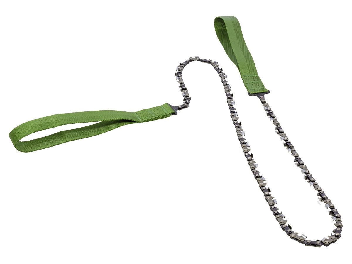 Nordic Pocket Saw X-Long verde con catena 93 cm bidirezionale, uso a due persone, cod. 11102