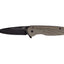 Ontario OKC Shikra Folder lama AUS-8 8,13 cm manico micarta e titanio totale 18,8 cm 91 gr