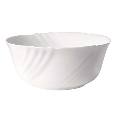 Ebro Insalatiera Vetro Bianco 23 cm 6 Pezzi