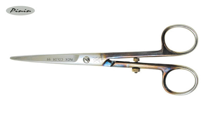 Pinin Forbici Barbiere Inox Colorate C/Distanziatore 6"