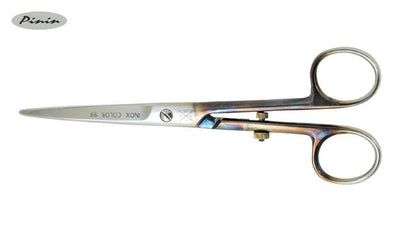 Pinin Forbici Barbiere Inox Colorate C/Distanziatore 6"