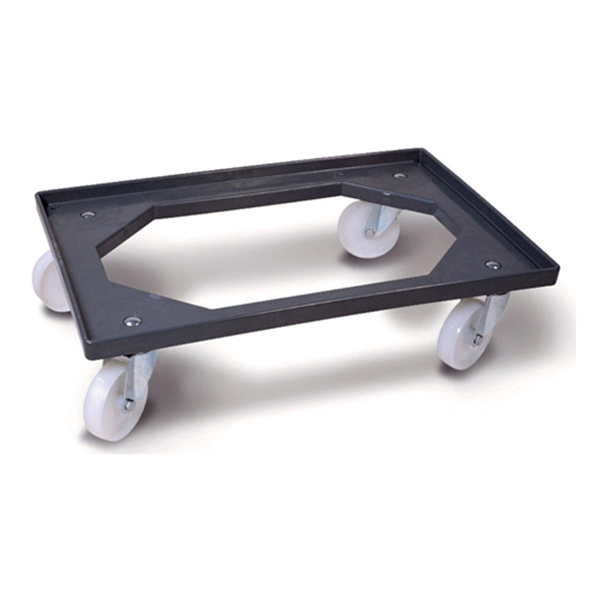 Carrello con Ruote Montate per Cassetta Sovrapponibile 60x40 H 16 cm