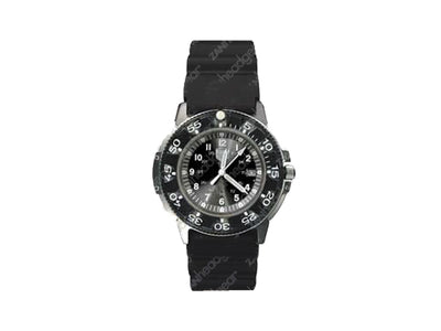 Ram Dive Watch nero 45mm quarzo giapponese lunetta unidirezionale bussola liquido sub 100m