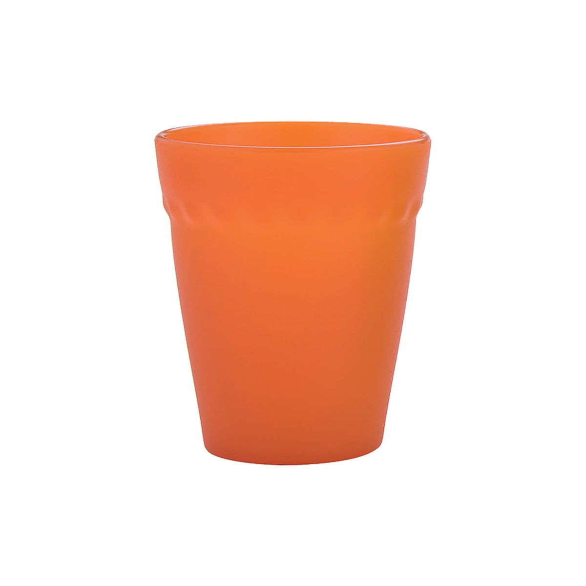 Oasi Bicchiere Acqua in Plastica Arancio 26 cl 24 Pezzi