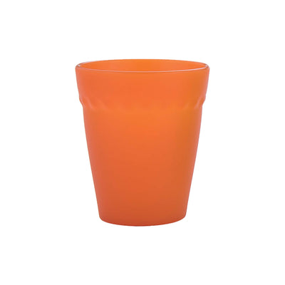Oasi Bicchiere Acqua in Plastica Arancio 26 cl 24 Pezzi