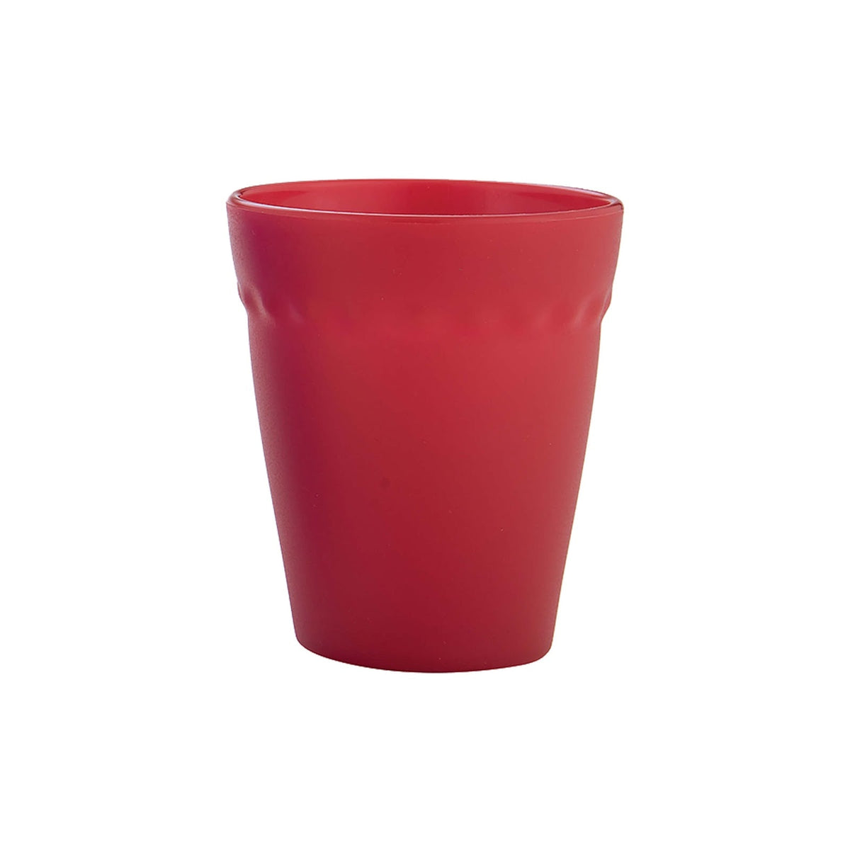 Oasi Bicchiere Acqua in Plastica Rosso 26 cl 24 Pezzi