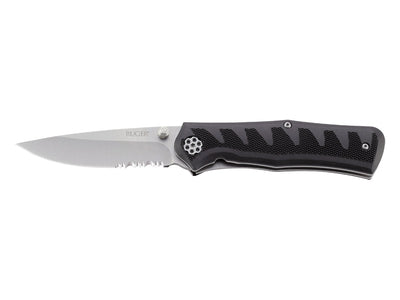 Ruger Crack-Shot Compact R1206 acciaio satin – coltello fisso vista frontale