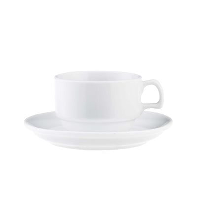 Saturnia Roma Tazza Colazione Impilabile 25 cl 12 Pezzi