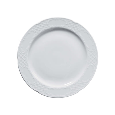 Gural Flora Piatto Pane in Porcellana Bianca 16 cm 12 Pezzi