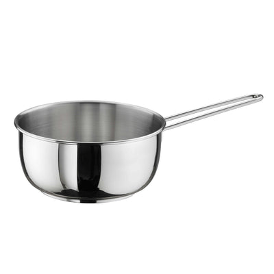 Pinti Prima Casseruola Alta 1 Manico in Alluminio Antiaderente Effetto Pietra 16 cm