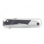 Silky Gomboy 121-24 vista laterale lama aperta denti medi
