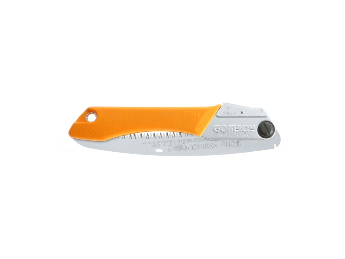 Silky Gomboy Curve 210mm - dettaglio lama curva in acciaio giapponese