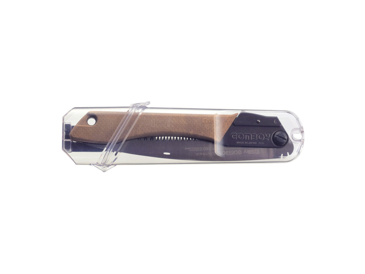 Silky Gomboy Curve Outback Edition 752-24 dettaglio denti grandi lama curva