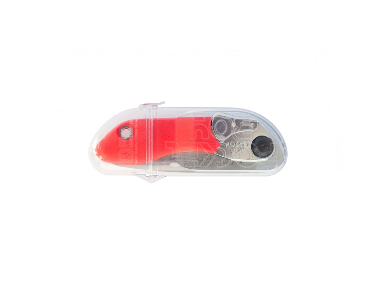 Silky Pocketboy 346-13 vista laterale lama aperta denti grandi