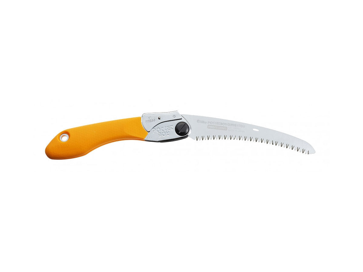 Silky Pocketboy Curve 170mm 8 denti grandi, sega tascabile pieghevole, cod. 726-17