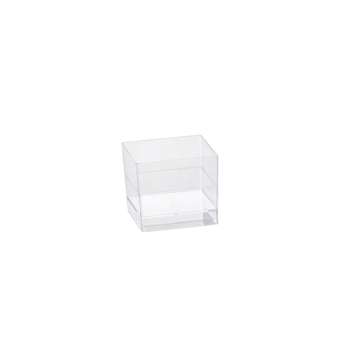 Finger Food Coppetta Quadrata 4,7 cm 6 cl Riutilizzabile 15 Pezzi