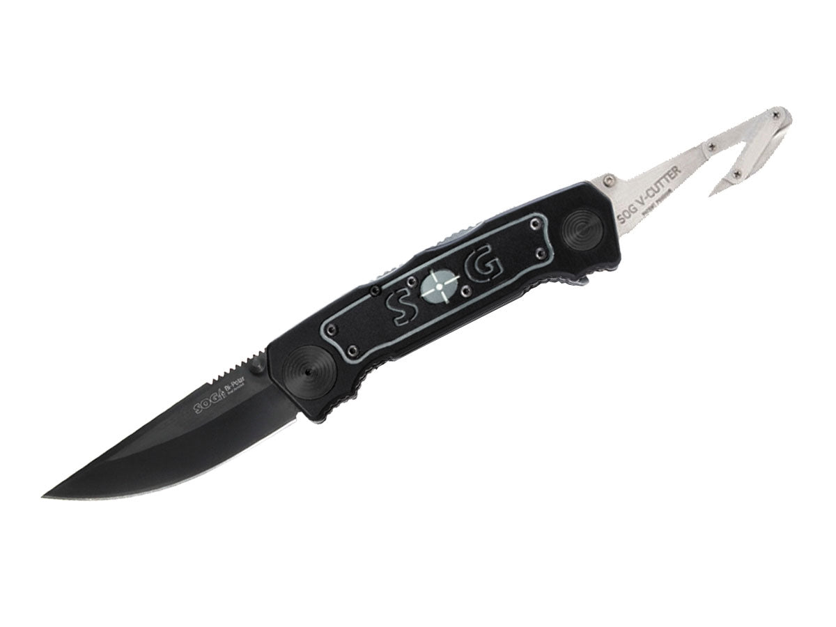 Sog Bi-Polar Black Blade & V-Cutter BP-2