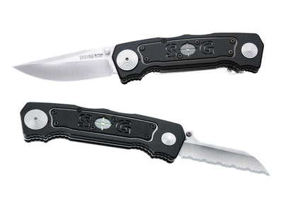 Sog Bi-Polar Satin Plain Blade & Serrated BP-3 - foto 2