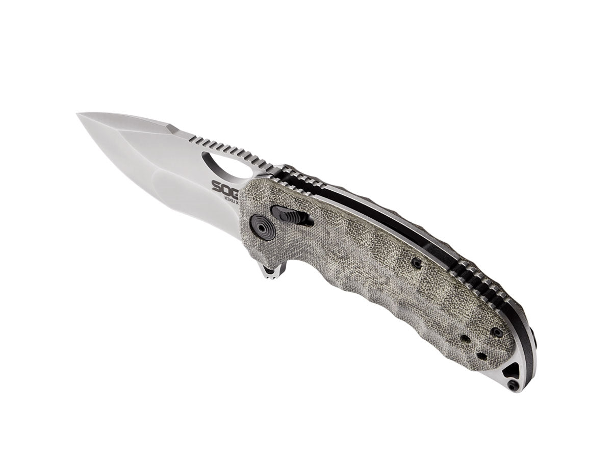 Sog Kiku Xr Natural Linen Micarta 12-27-01-57 - foto 3
