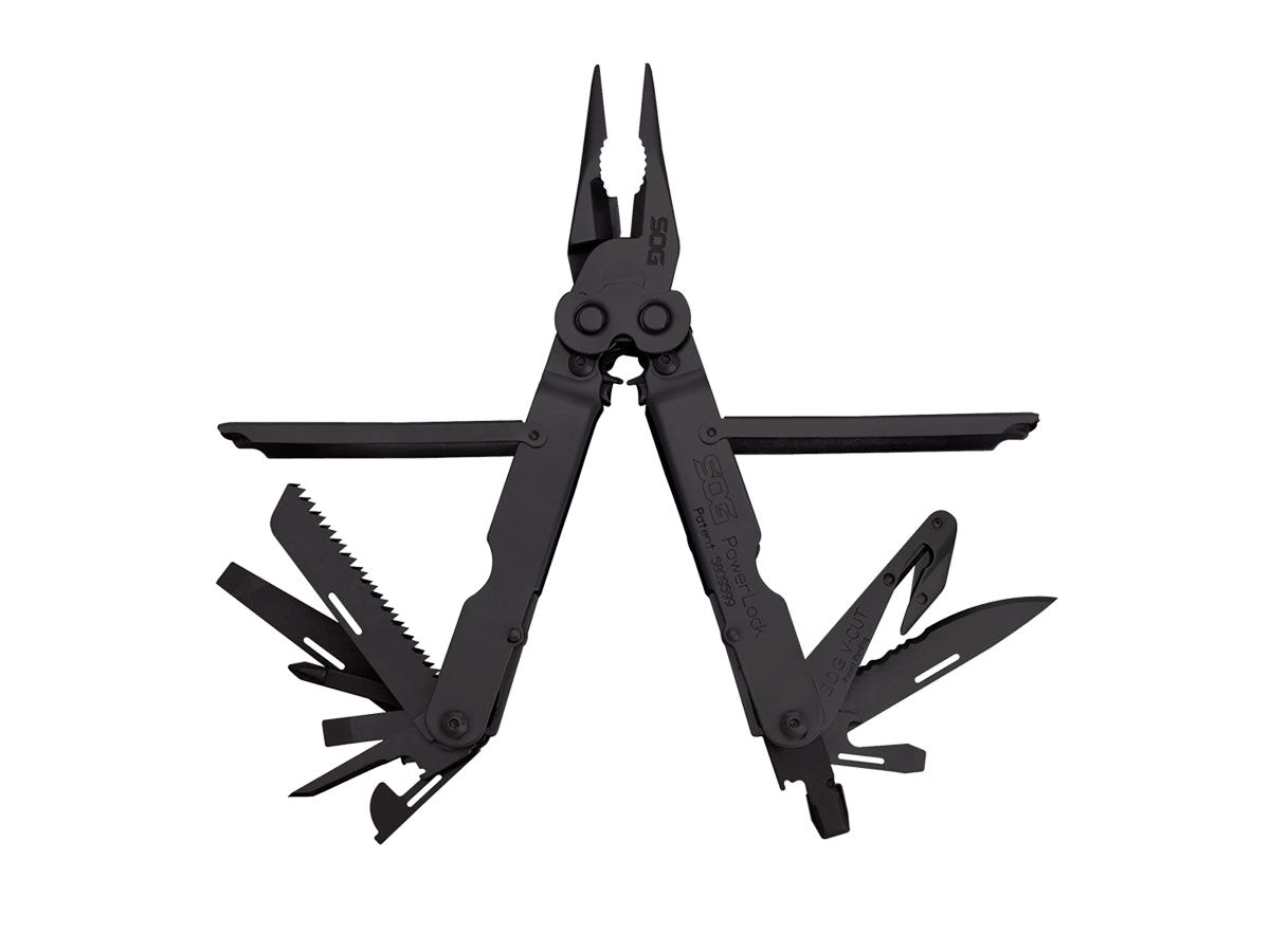 Sog Powerlock W/V Cutter Black B63N-CP