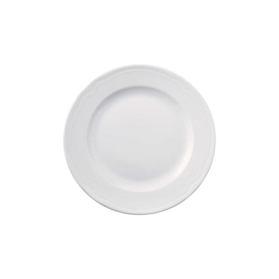 Gural Venice Piatto Frutta in Porcellana Bianca 21,5 cm 12 Pezzi
