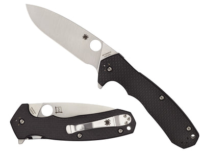 Spyderco Amalgam C234CFP Compression Lock, flipper, design Brian Lai