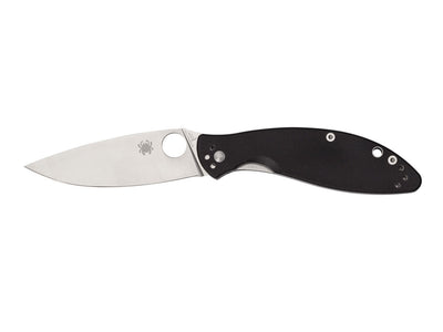 Spyderco Astute C252GP lama 8Cr13MoV leggermente curva piatta, manico G-10