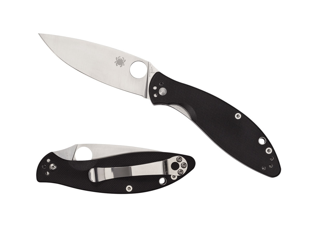Spyderco Astute C252GP Liner Lock, clip a filo profondo, trasporto discreto