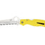 Spyderco Atlantic Salt C89SYL lama Sheepfoot H-1 seghettata punta arrotondata, manico FRN giallo