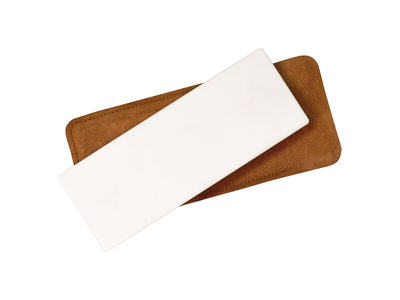 Spyderco Bench Stone 306UF ceramica ultra-fine 3x8 pollici senza olio custodia pelle Made in USA